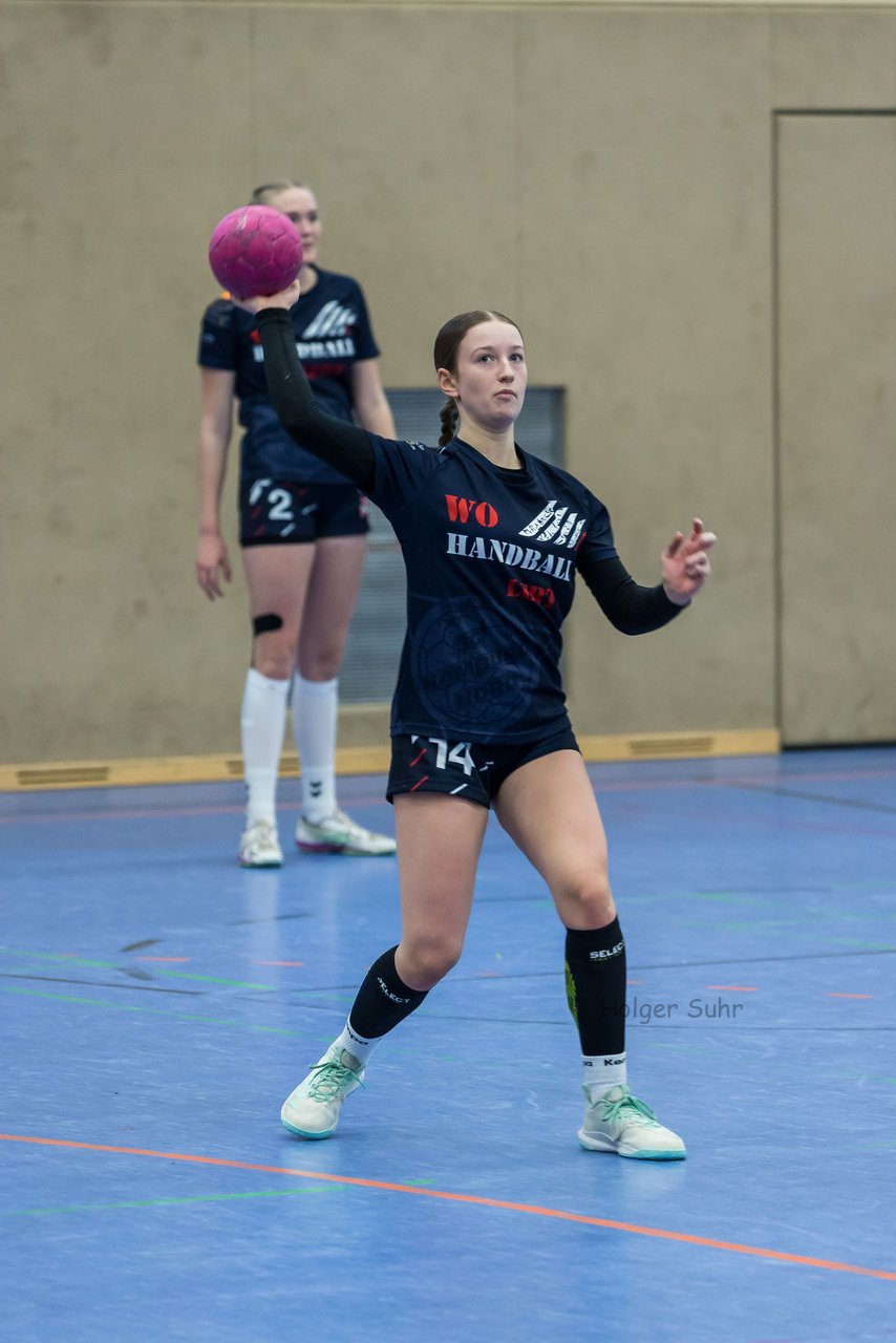 Bild 42 - B-Juniorinnen SG HH Nord - SV Henstedt Ulzburg : Ergebnis: 23:22
